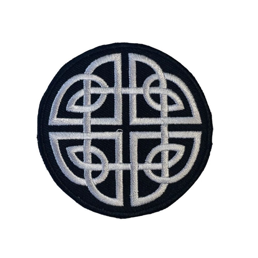 Celtic Knot Circle Embroidered Patch